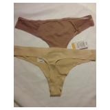 Ladies Thong Panties - 2 pair SIZE: MED