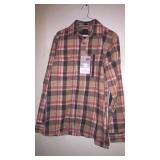 Wranglers All Terrain Gear flannel shirt sz sm