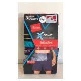 Hanes X-temp tangles boxers sz sm 3 pairs