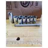 12 pc Craftsman Socket set
