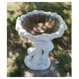 Concrete Bird Bath 2 pc