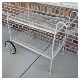 Wrought Iron Cart