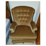 Brown Swivel Chair