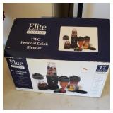 Elite Cuisine 17pc Personal Drink Blender