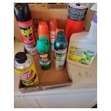 Bug Spray, Goof Off Fire extinguisher