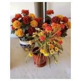 3 Fall flower arrangements