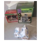 3 Lighted Houses