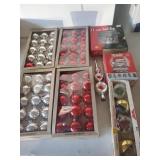 Christmas Bulbs, Tree Topper, Glo Candle