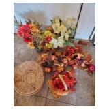 Fall Flowers Baskets