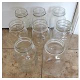 8 Small Mouth Ball Quart Size Canning Jars