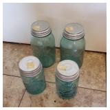 Ball Blue Canning Jars with Metal Lids 2 Pint 2