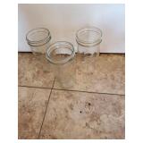 3 Wide Mouth Quart Ball Canning Jars