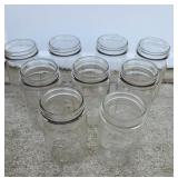 9 Ball Small Mouth Quart Size Canning Jars