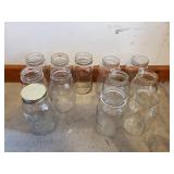 12 Quart Size Small Mouth Canning Jars