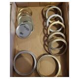 5 Seals, 6 Regual Mouth Rings 2 Wide Mouth Rings