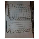 2 Metal Baskets