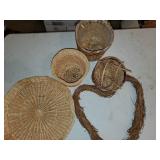 Miscellaneous baskets, etc