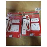 2 6 Outlet Surge Protector Indoor Value Packs