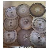9 Skil 6-1/2" Saw Blades