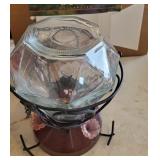 Glass Hummingbird Feeder