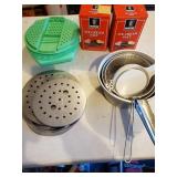 Tupperware Shredder, Ice Cream Salt, Misc Parts