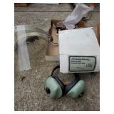 Straightaway Hearing Protector, face shield