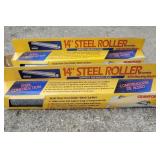 2 - 14" Steel Roller Assembly  with Mounting