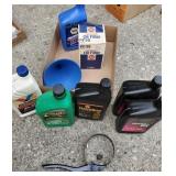 opened oil, some used