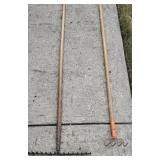 2 Garden Rakes