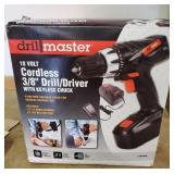 Drill Master 18v 3/8" Drill/ Driver