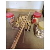 Wooden Dowel rod pieces