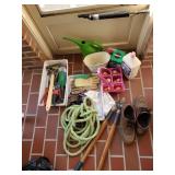 Gardening Tools, Water Can, Misc Items