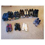 12 Pairs Gently Used Shoes sizes 8, 8-1/2, 9