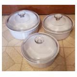 Corning Ware Set 2.5, 2- 1.6, liter