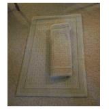 Pair of matching rugs