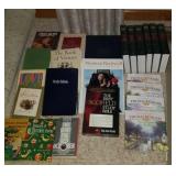 Books: religious,  art, children