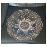 Lead crystal 14"  serving bowl