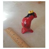 Pfaltzgraff pie bird- cardinal