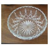 Lead crystal 7" bowl