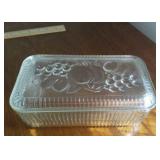 Vintage rectangular refrigerator dish