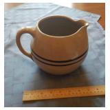 Stoneware pitcher