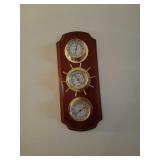 Weather station: temperature, barometer