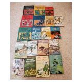 19 vintage Hard Back Books
