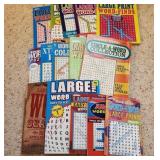 15 Large Print New Word Search Books