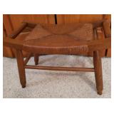 Vintage Cane Bottom Stool