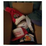 Group of approximately 17 hats