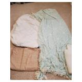 Mattress cover, Blankets