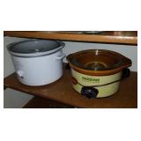 2 Rival crock pots