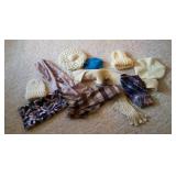 Ladies hats, scarves, gloves