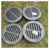 4- 6" Round Grate